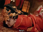 Chinese girl hogtied in drama