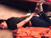 girl drunk ziptied