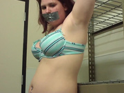 housewife tape gagged