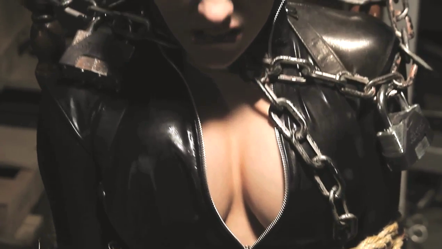 Catwoman tied up