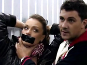Gagged Leather Jacket Damsel 34