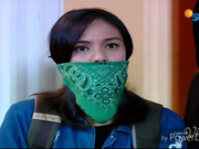 Nasya Marcella Green Bandana OTM Gagged