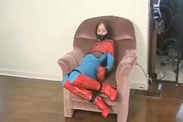 BoundHub - Spidergirl captured and unmasked