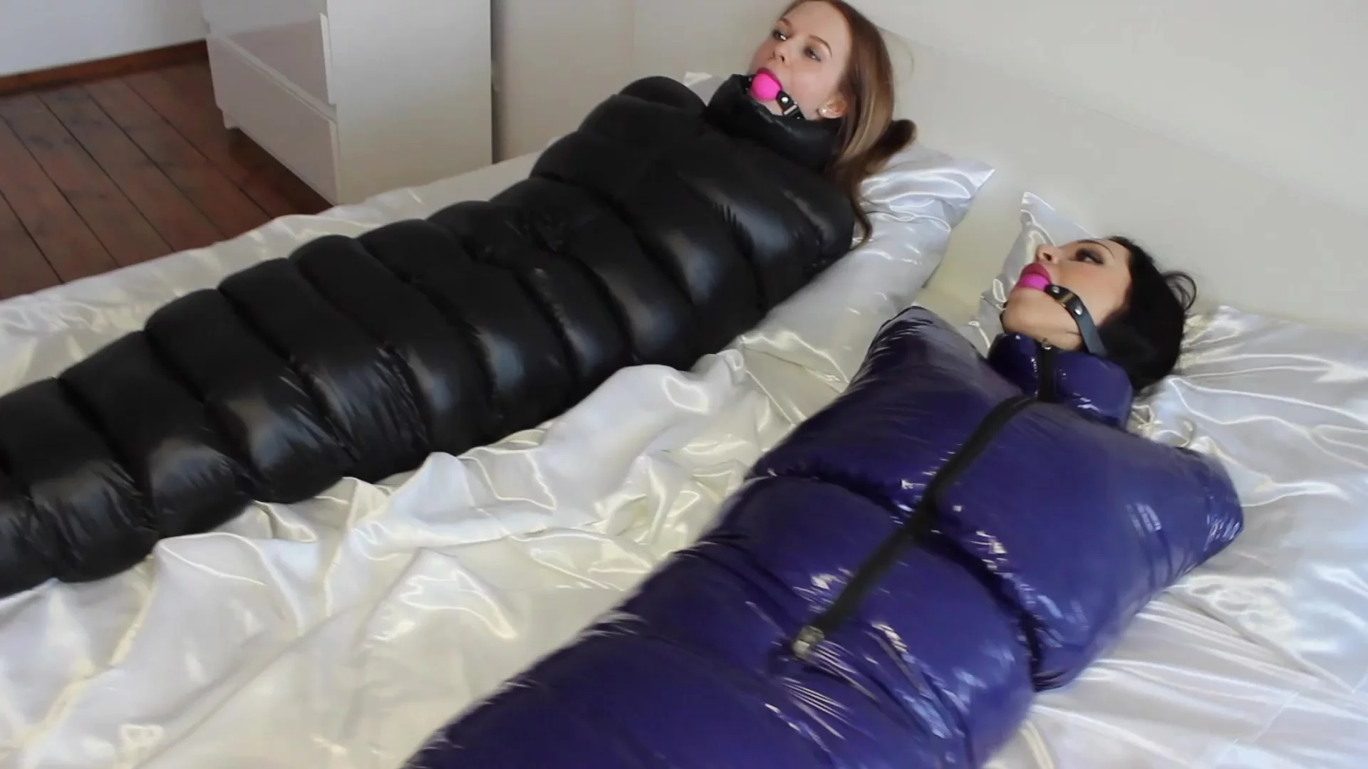 BoundHub - Two Girls in Sleepsacks