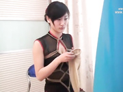 Chinese Girl Self Bondage