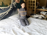 Asian beauty bondage
