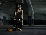 Teresa Weißbach ziptied & blindfolded