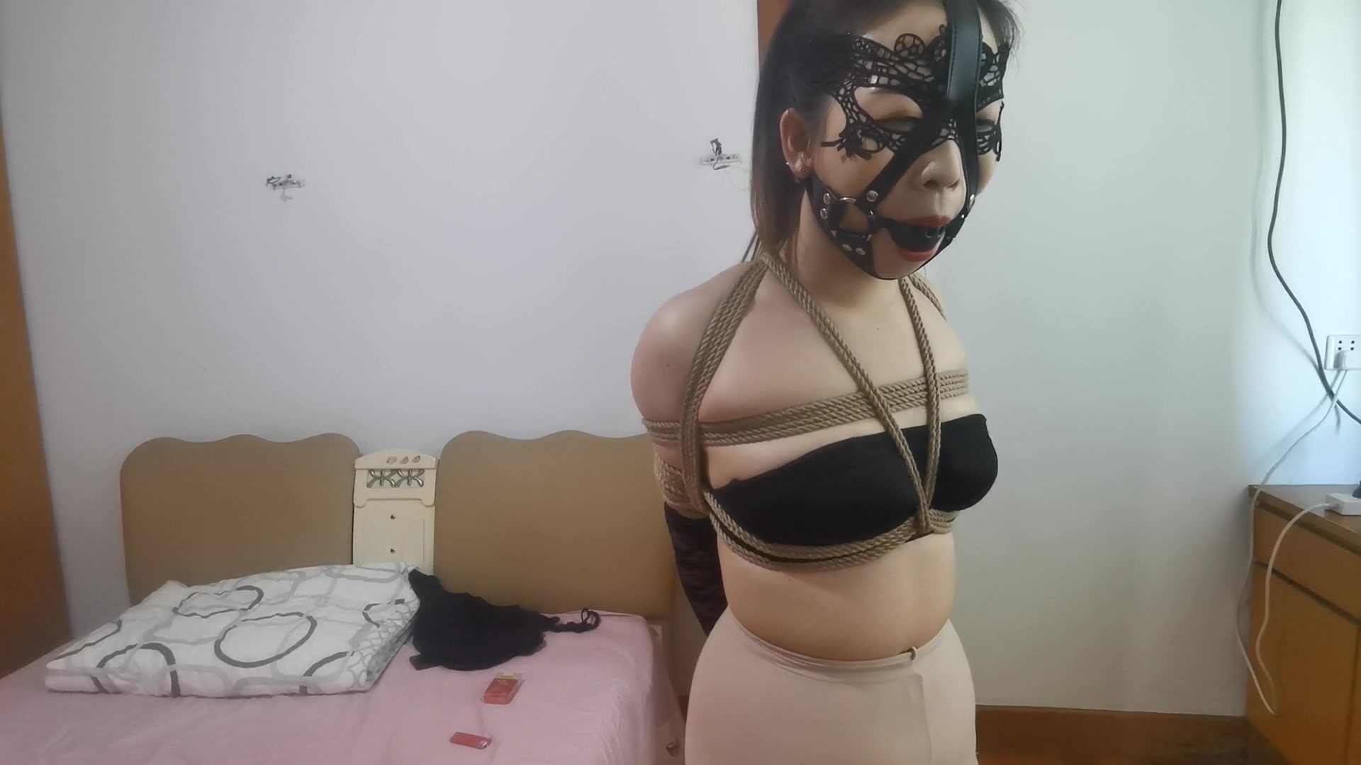 Chinese Wife Bondage Sex BDSM Fetish photo