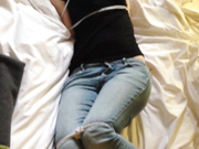 tied on bed
