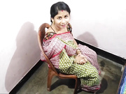 Indian Woman Gagged and Chair tied