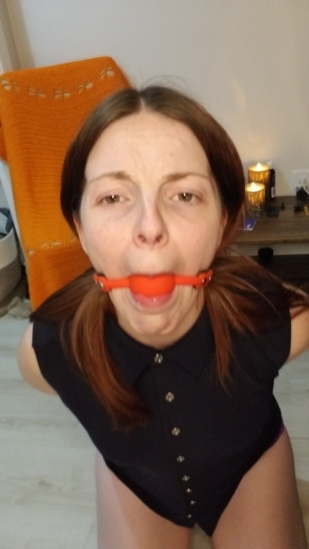 BoundHub - Ball gagged damsel