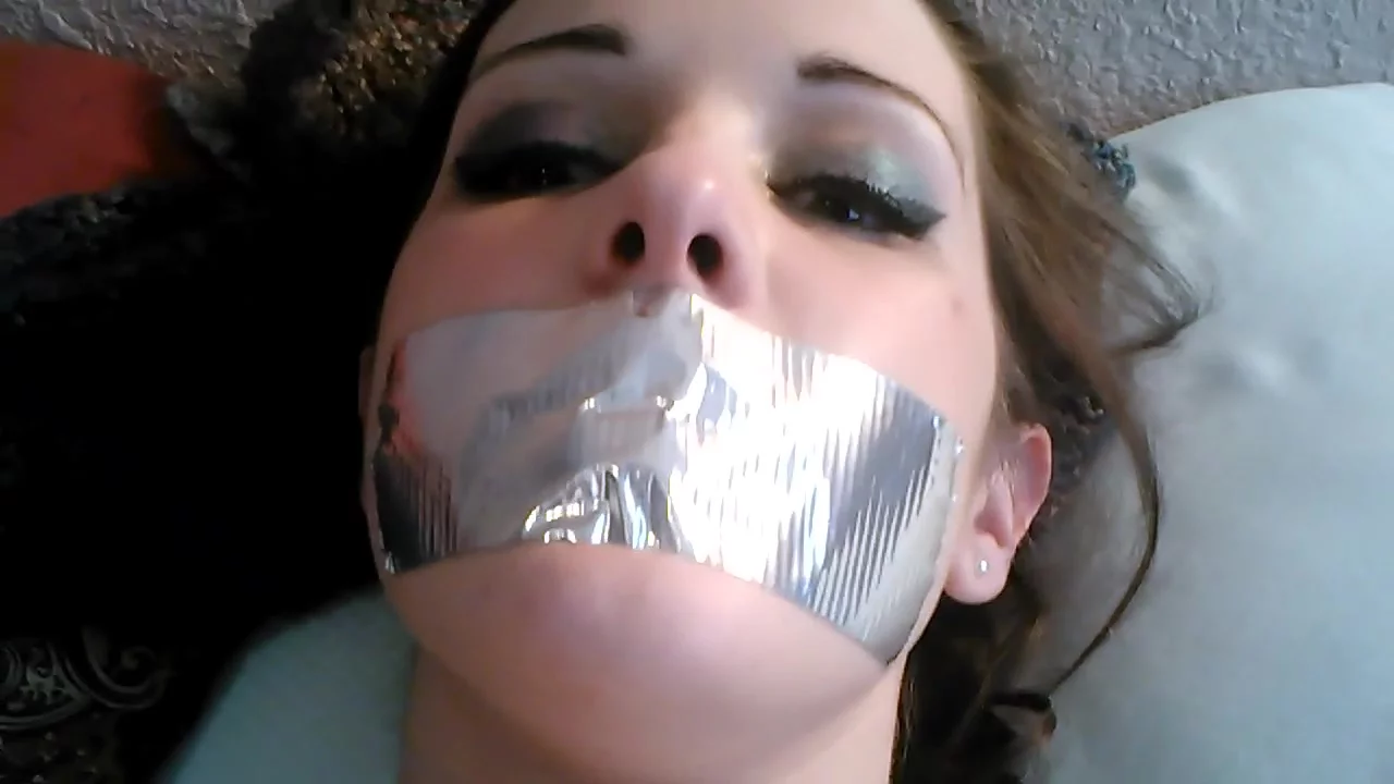 Duct Taped Pussy - BoundHub - duct tape on mouth and vagina