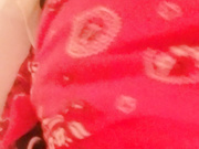 red bandana head wrap