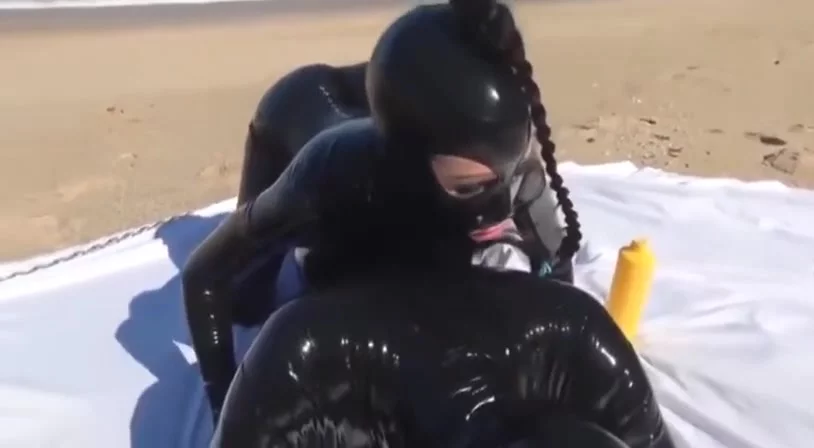 Beach Sex Video Latex - BoundHub - Latex on beach