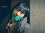 Korean girl gagged 05 [Green Tape]