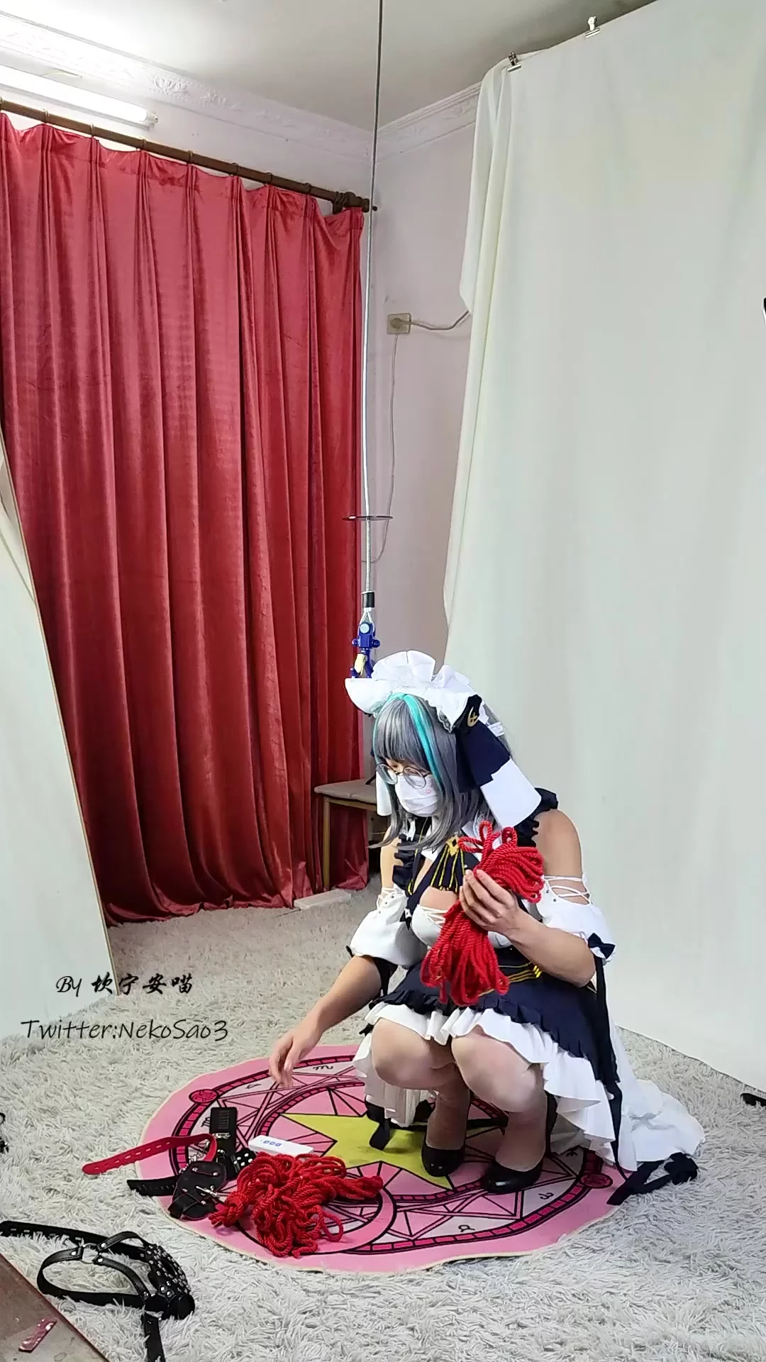 bondage cosplay BoundHub - Cheshire Cosplay Self Bondage 1