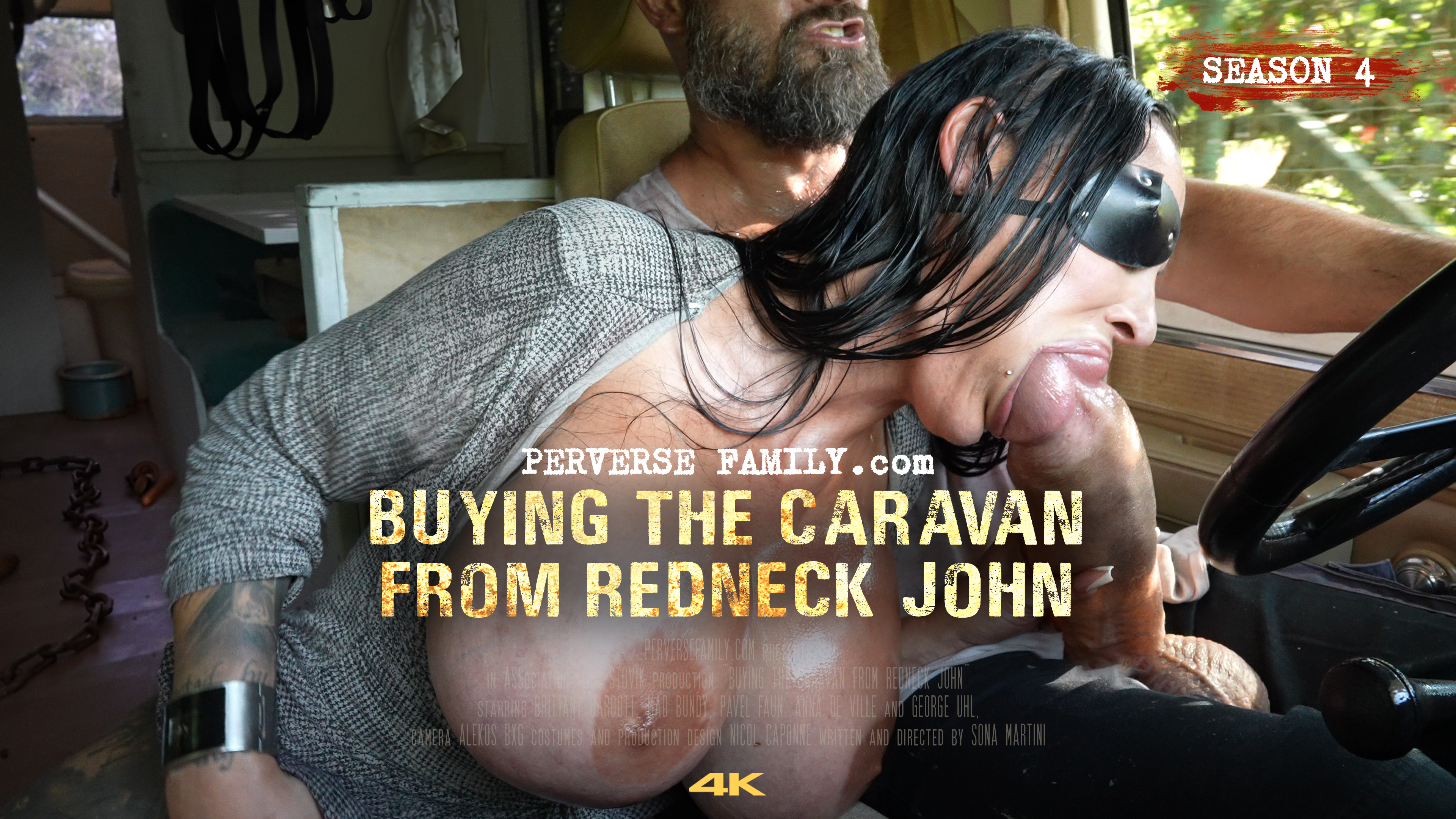 BoundHub - PERVERSE FAMILY - Buying the Caravan from Redneck John
