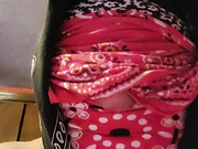 Bandanna play! Fun!