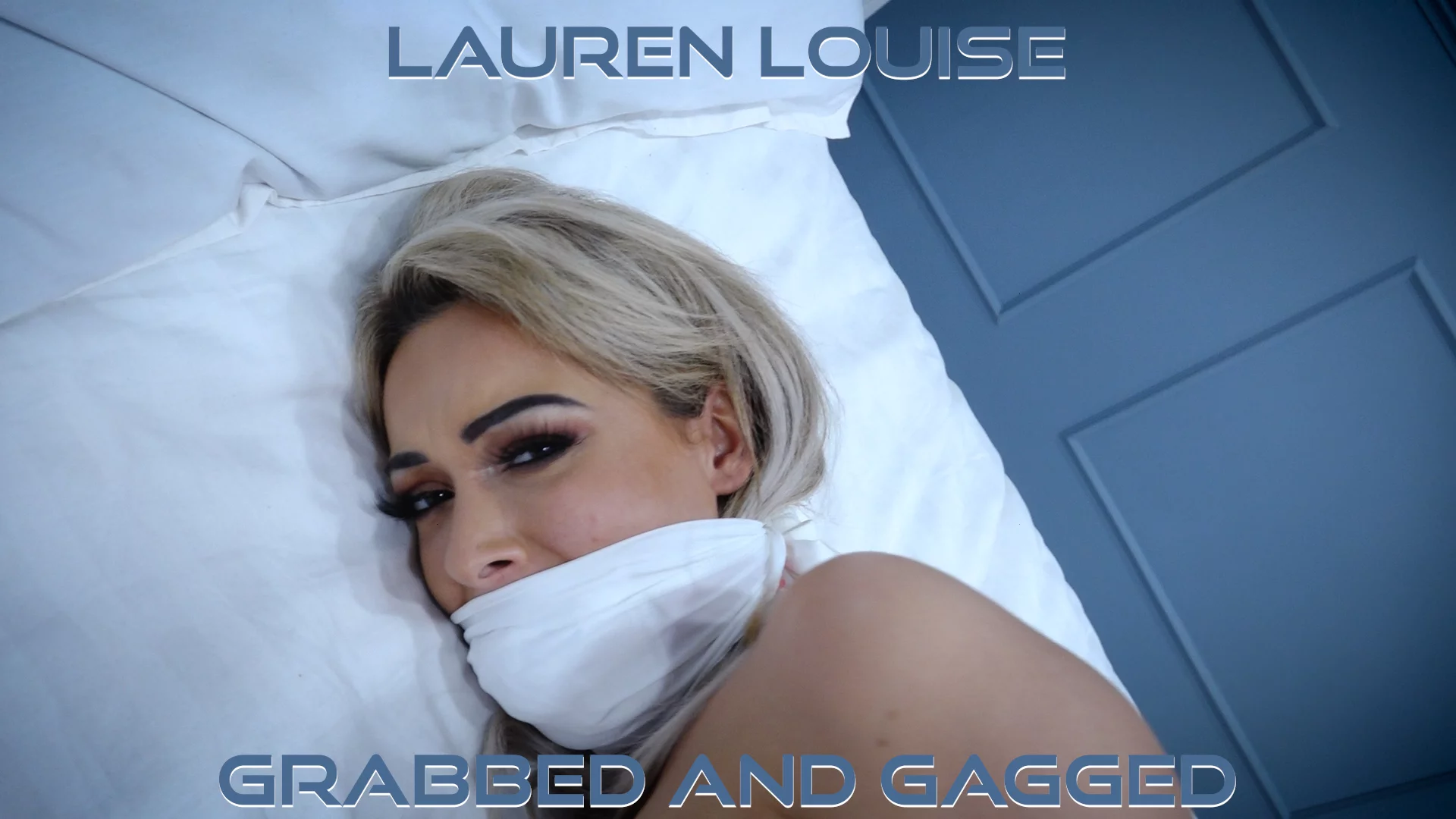 BoundHub - Lauren Louise - Topless Layered Gags ( GagAttack.NL )