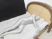 Snow-white and lovely humanoid dogs are all mummified.