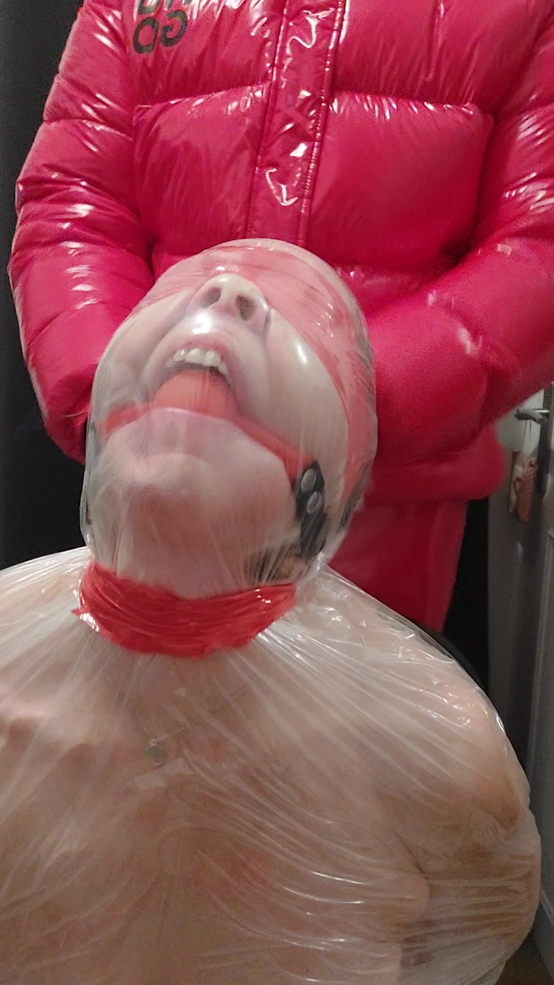 BoundHub - My slave bagged and suffocated with the plastic bag 3