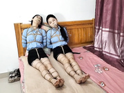 Two Chinese Police Bondage
