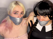 Wednesday & Enid Gagged by Thing!?